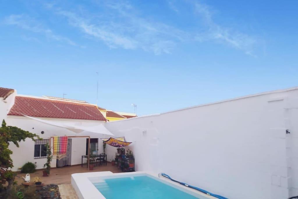 Casa Con Piscina Cerca De Sevilla Carrion de Los Cespedes Eksteriør billede