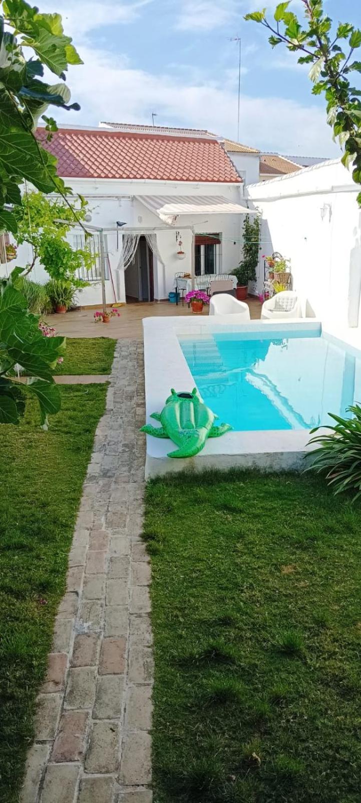 Casa Con Piscina Cerca De Sevilla Carrion de Los Cespedes Eksteriør billede